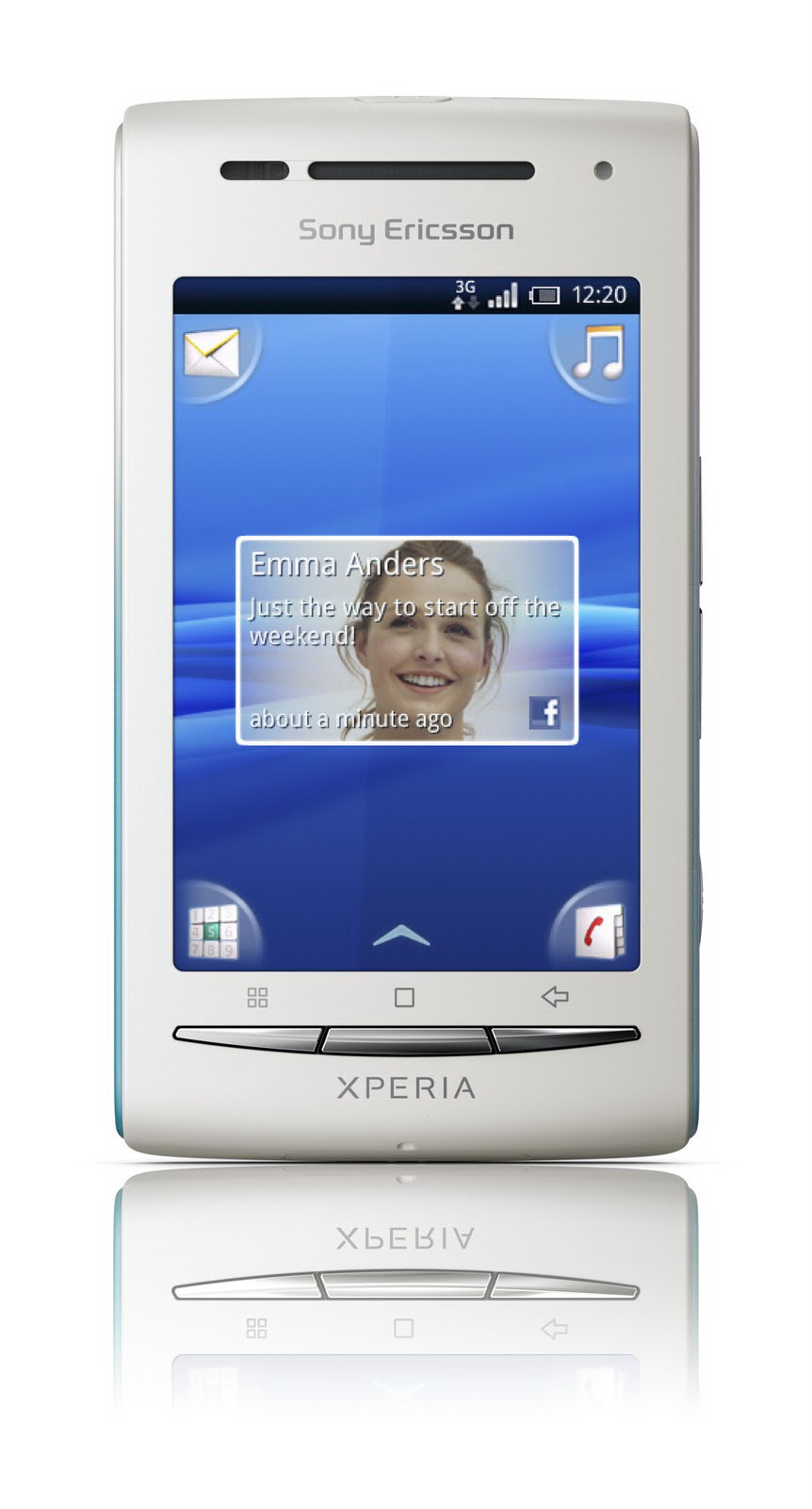 Sony Ericsson Xperia X8 – самый недорогой Android-телефон