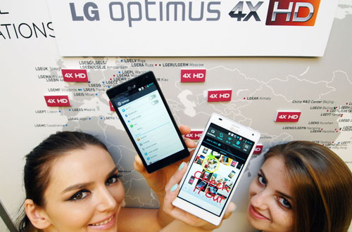 LG Optimus 4X HD:    