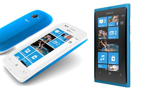 Nokia Lumia 800  Lumia 710   WP Tango