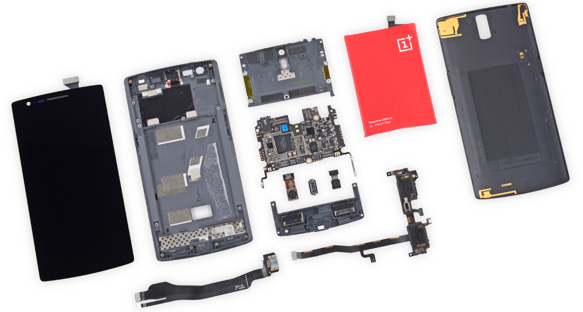 OnePlus One: разборка смартфона от iFixit (видео)