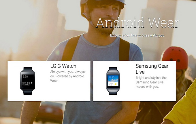   LG G Watch  Samsung Gear Live   