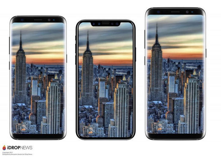   iPhone 8  , LG G6  Galaxy S8