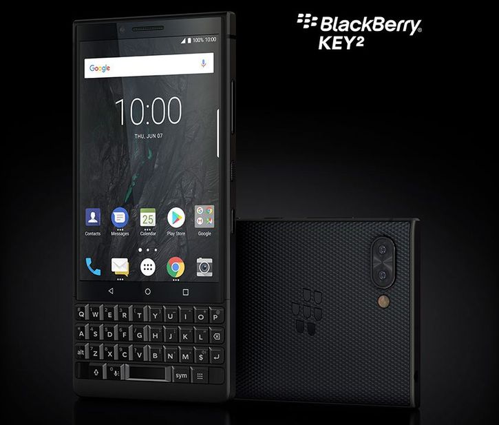  BlackBerry KEY2:   QWERTY-   