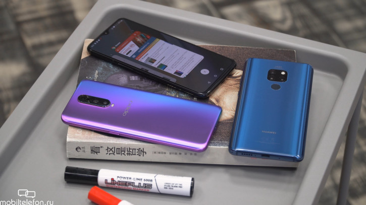 - OnePlus 6T, OPPO RX17 Pro  Huawei Mate 20