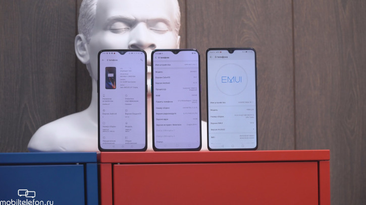 - OnePlus 6T, OPPO RX17 Pro  Huawei Mate 20