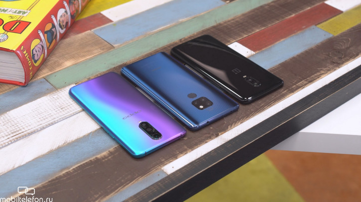 - OnePlus 6T, OPPO RX17 Pro  Huawei Mate 20