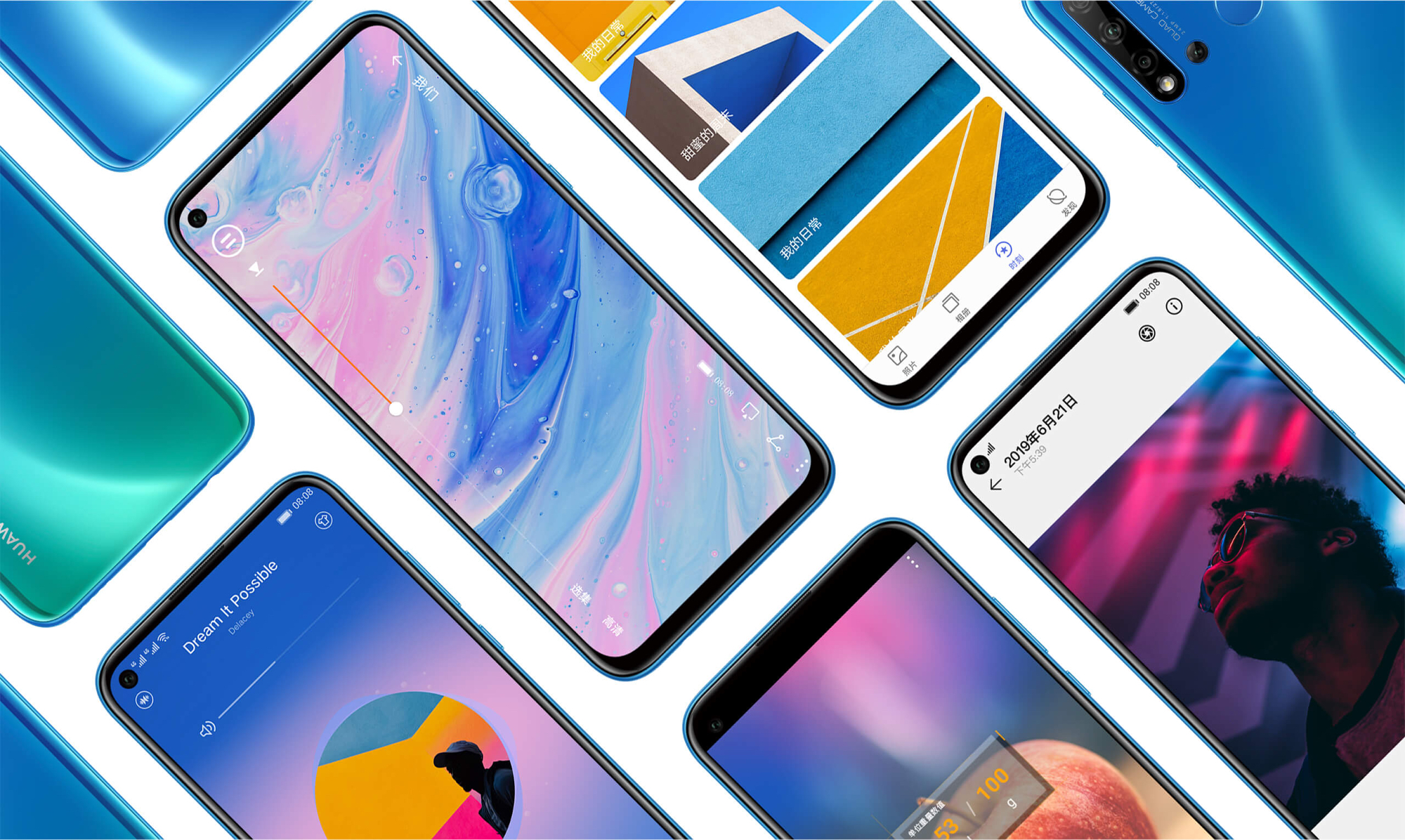 Анонс Huawei Nova 5i: среднебюджетник с Quad-камерой и дыркой в экране