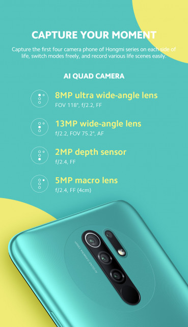  -    Xiaomi Redmi 9