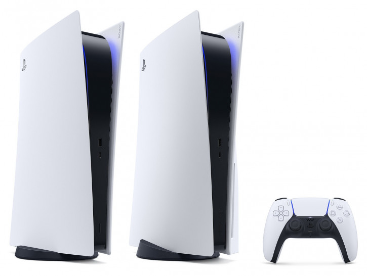 Sony PlayStation 5 в двух вариантах на качественных пресс-рендерах
