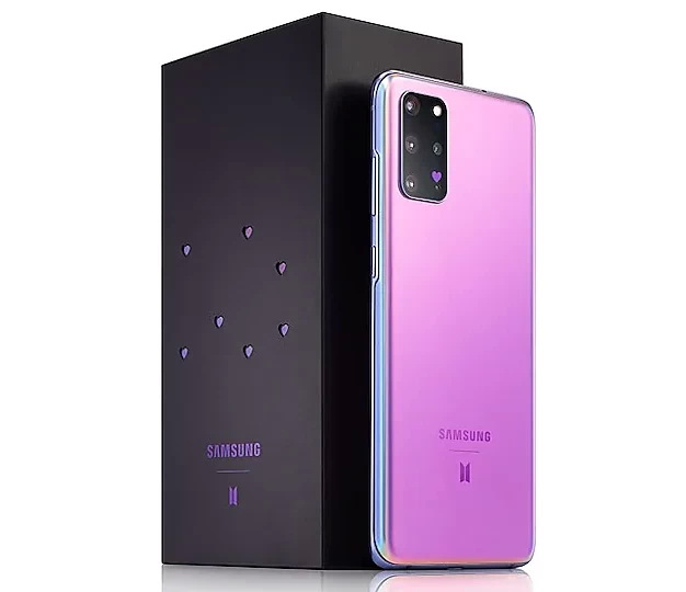 Samsung представила нежный Galaxy S20+ BTS Edition