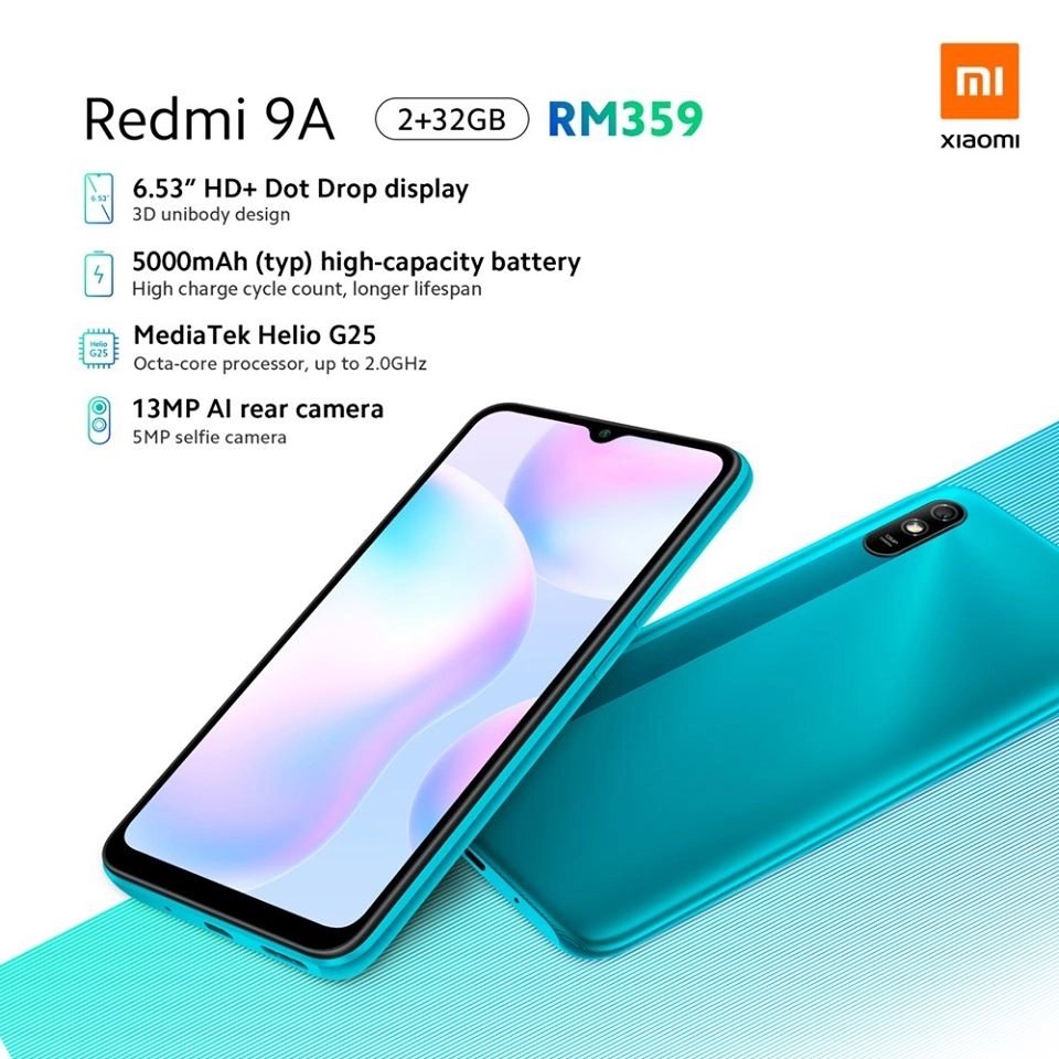 Анонс Xiaomi Redmi 9A и 9С - ультрабюджетки с батарейкой на 5000 мАч