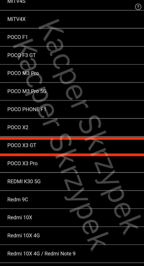 POCO готовит третий девайс серии X3: ребрендинг Redmi Note 10 Pro 5G?