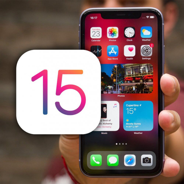 Apple      iOS 15,   iOS 14