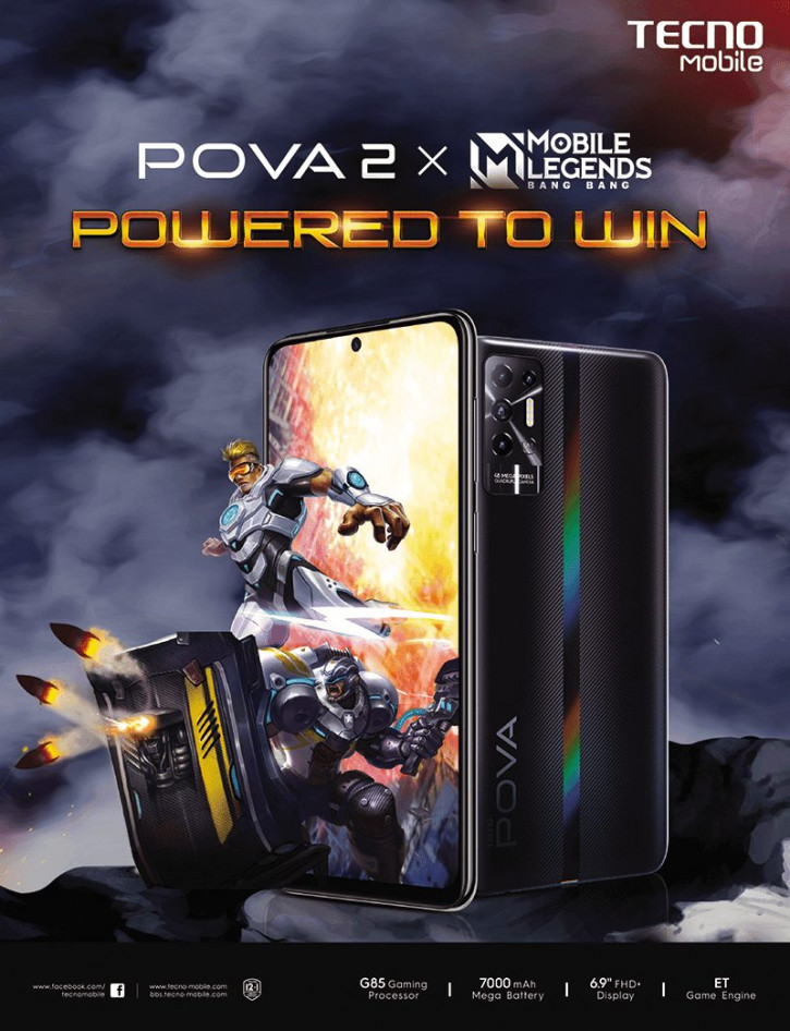 Tecno Camon 17P  Pova 2   