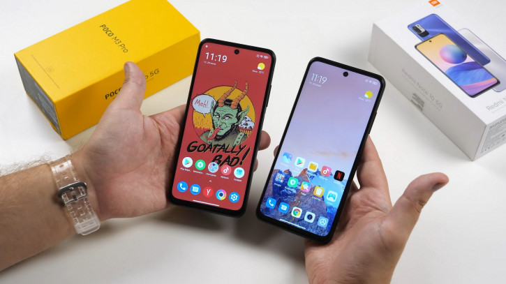  POCO M3 Pro  Redmi Note 10T:   ?