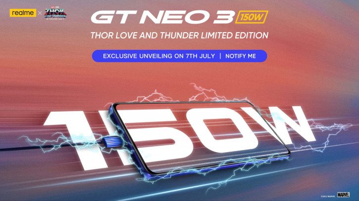 :   .  Realme GT Neo 3  150- 
