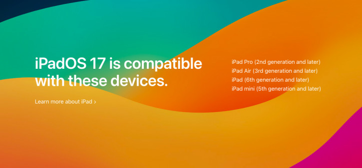 Список моделей iPhone и iPad, совместимых с iOS 17 и iPadOS 17