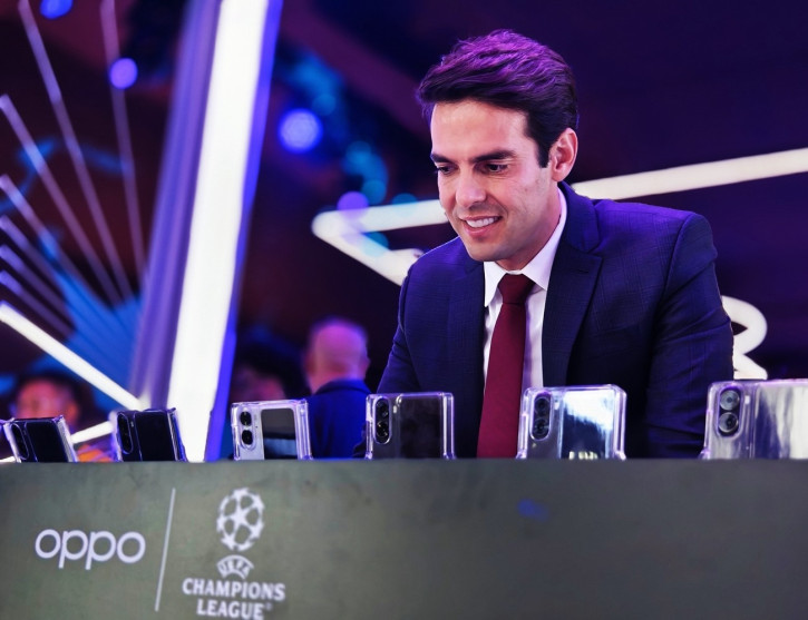 Абмассадор OPPO Кака вдохновил фанатов на чудеса в рамках UEFA 2023