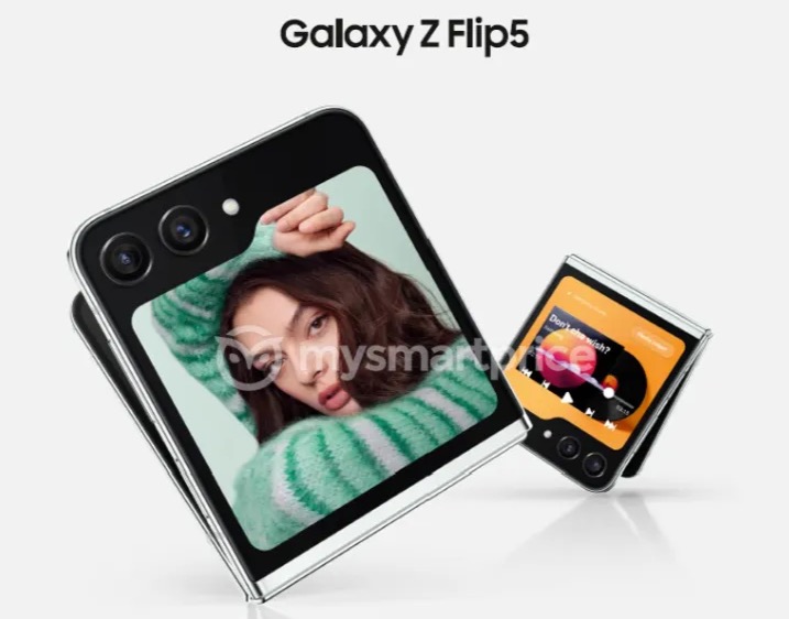Samsung Galaxy Z Flip 5 и его экран-папка впервые на пресс-фото