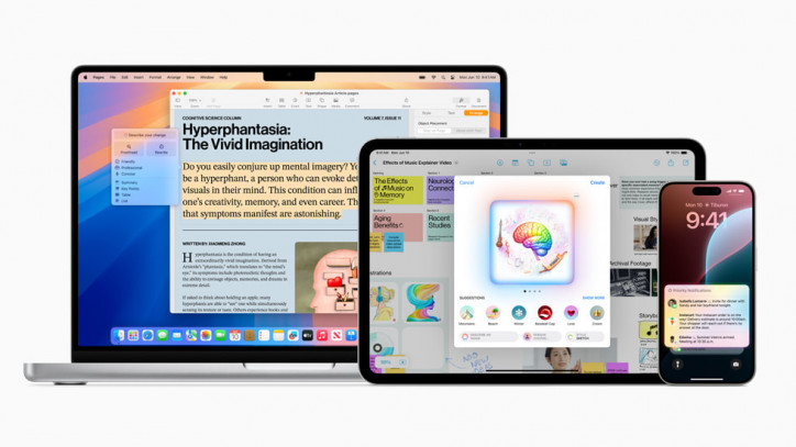 Анонс Apple Intelligence - вектор развития AI на iPhone, iPad и Mac