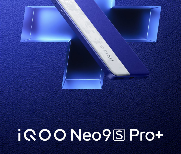 Первый официальный постер и живые фото iQOO Neo 9S Pro+
