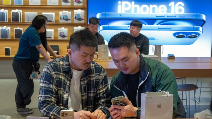 Наглядно о том, насколько iPhone популярны в Китае