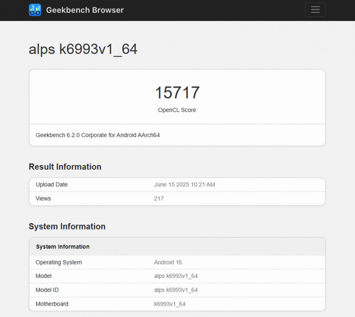 MediaTek Dimensity 9500    Geekbench,   