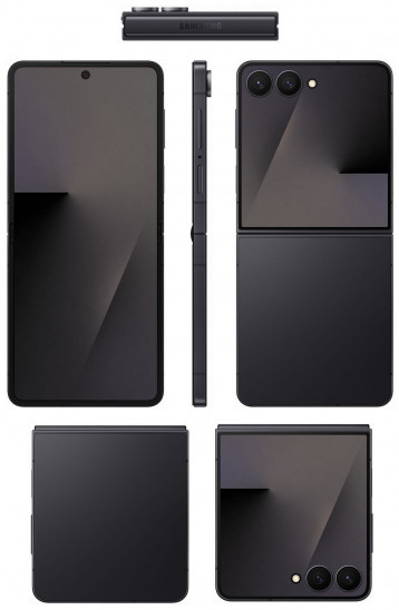 Samsung Galaxy Z Flip 7 и 7 FE на слитых официальных пресс-рендерах