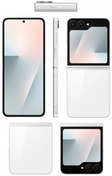 Samsung Galaxy Z Flip 7 и 7 FE на слитых официальных пресс-рендерах