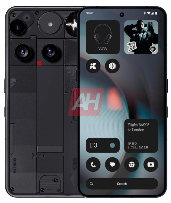 Пресс-фото Nothing Phone (3) раскрыли его странный дизайн