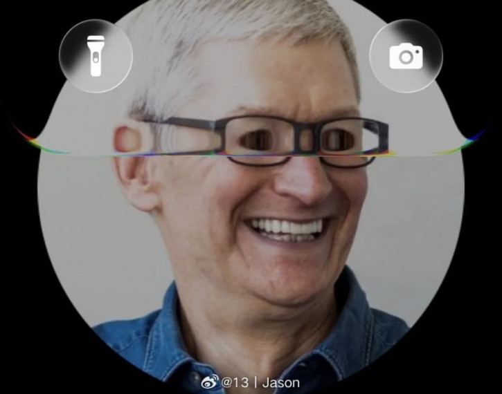 Как минимум один китайский бренд скопировал жидкое стекло из iOS 16