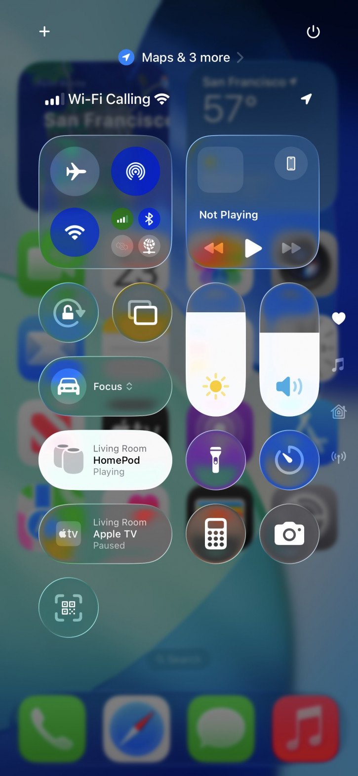 Как минимум один китайский бренд скопировал жидкое стекло из iOS 16