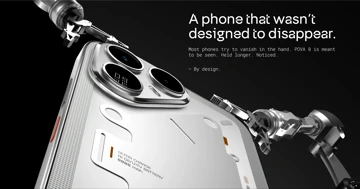 Анонс Tecno Pova 8 – стиляга с отсылками к Nothing