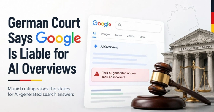 Немецкий суд возложил на Google ответственность за ошибки в ИИ-сводках