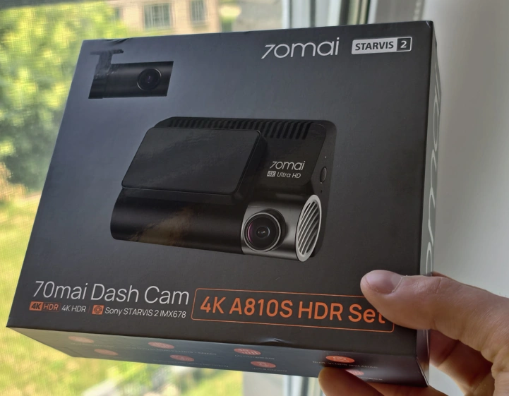 Топовый видеорегистратор 70mai A810S стал ещё дешевле на AliExpress