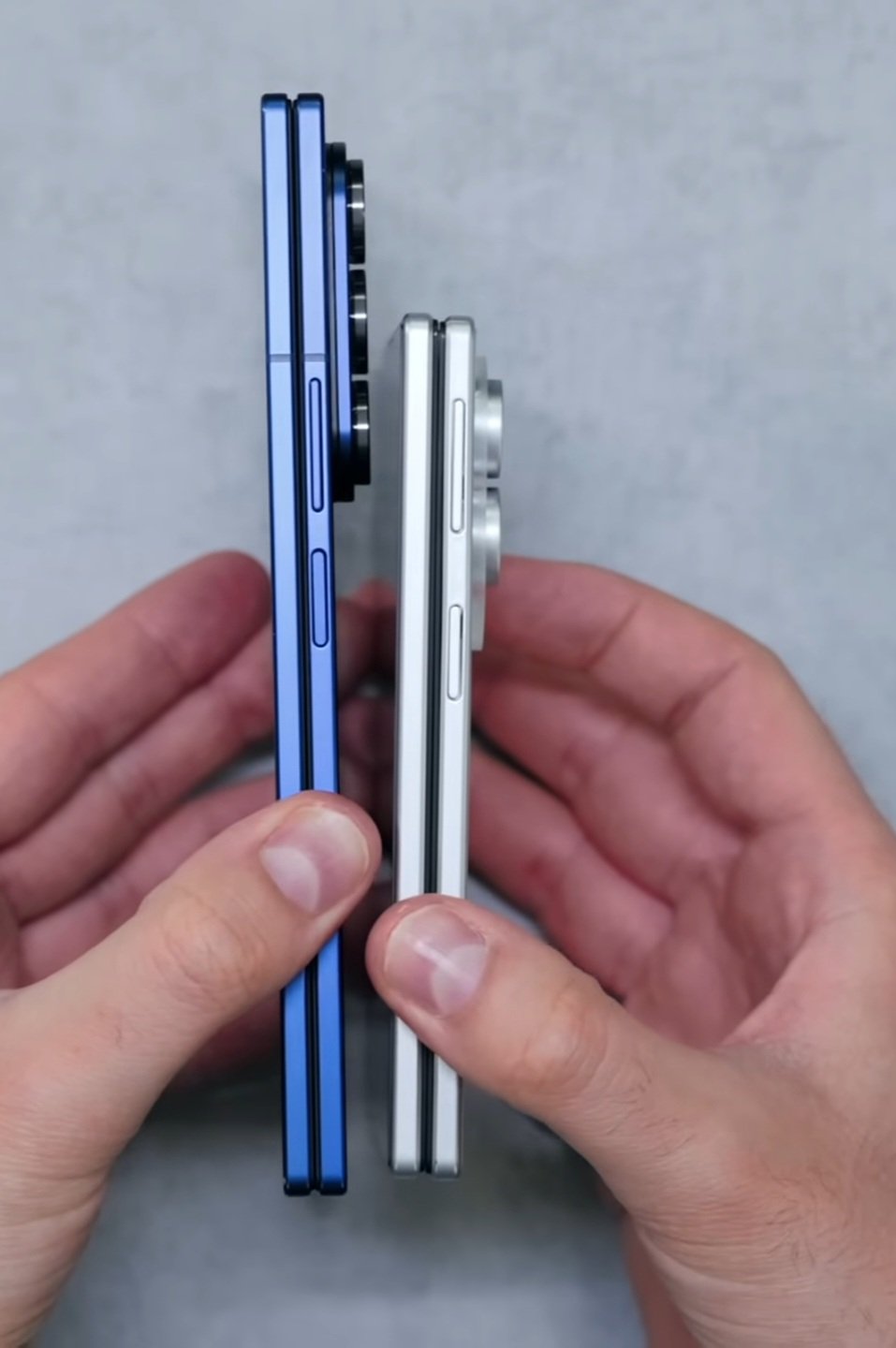 Шпионские фото указывают на смену названий Samsung Z Fold 8 и Fold 8 Ultra