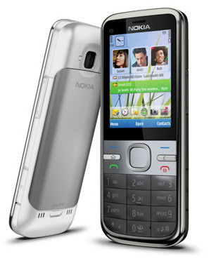 Демо-видео нового Nokia C5