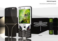 Необычные концепт-телефоны Nokia Stealth и 82 Dragonfly