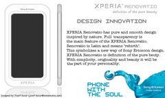 Sony Ericsson Xperia Renovatio: прозрачный и «умный»