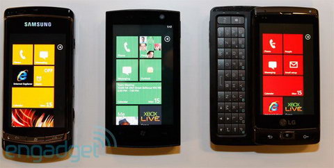 Минимальные требования Windows Phone 7 Series