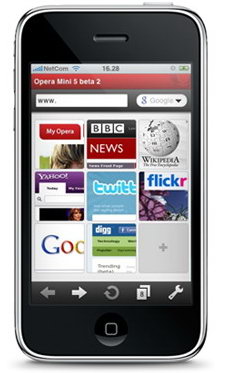 Opera Mini для iPhone будет демонстрироваться на CTIA 2010