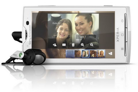 Белый Sony Ericsson Xperia X10 эксклюзивно для Orange?
