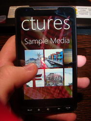 HTC HD2 на Windows Phone 7 (фотографии и видео)