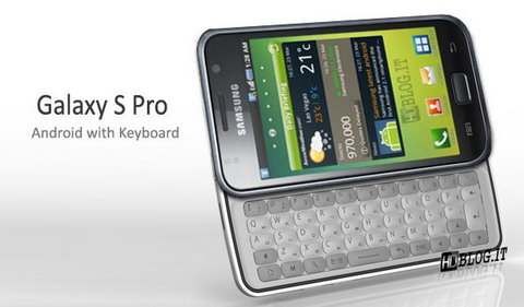 Samsung Galaxy S Pro: быстрый Android-смартфон с QWERTY