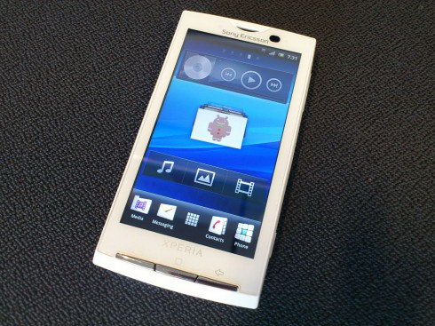 Sony Ericsson Xperia X10  Android Gingerbread