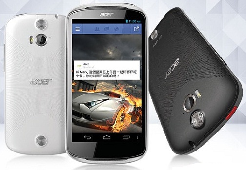 Acer Liquid E1  Liquid Z2:   