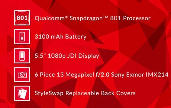   OnePlus   Qualcomm Snapdragon 801