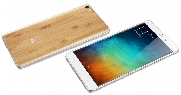 Xiaomi представила Mi Note с бамбуковой задней крышкой