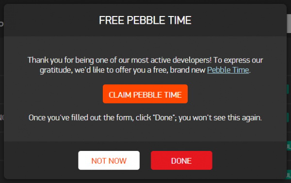 Pebble      Time