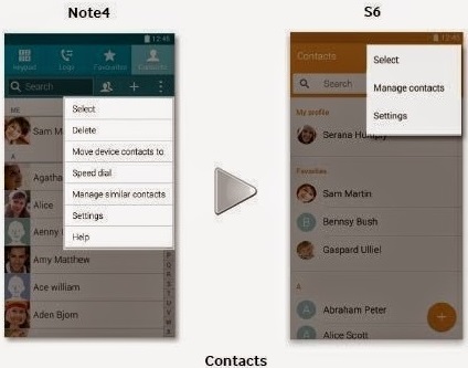 Samsung   TouchWiz  Tizen UI